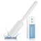 Powerstone Pumice Stone Toilet Bowl Cleaner with Extra Long Handle - 1 Pack | 3'' Longer Handle | Remove Hard Water Stains, Rings & Limescale from Toilets, Bathtubs, Sinks, Pools, BBQ